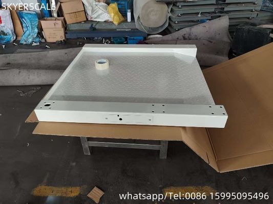 電子デジタル低プロフィール 3 トン 重荷用 床椅子の車輪スケール