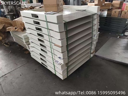 電子デジタル低プロフィール 3 トン 重荷用 床椅子の車輪スケール
