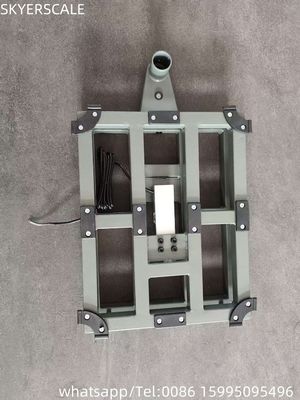 100kg 300x400mm 電子デジタル小売ベンチ スケール 炭素鋼 プラットフォーム LED ZEMIC 負荷セル OEM ODM カスタマイズ