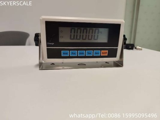 LCDディスプレイとターミナルタイプを持つ床スケールプラットフォーム重量指標