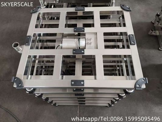 スタッドレスタイヤ パーソナライズ可能なプラットフォームベンチ スケール 700x800mm 800kg 産業用電子