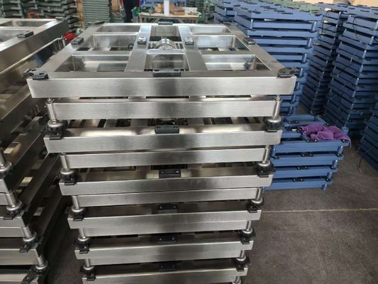 スタッドレスタイヤ パーソナライズ可能なプラットフォームベンチ スケール 700x800mm 800kg 産業用電子