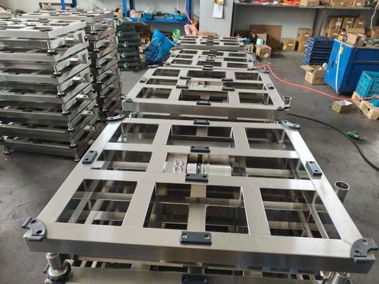 スタッドレスタイヤ パーソナライズ可能なプラットフォームベンチ スケール 700x800mm 800kg 産業用電子