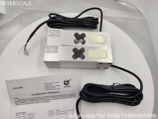 ZEMC ロードセル L6E3 アルミニウム合金 電気スケール計量センサー シングルポイント圧力センサー C3 計量センサー 300kg