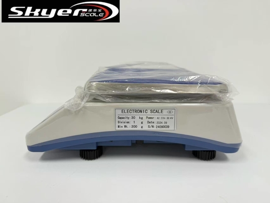 LCDステンレス鋼パン付き30kgデジタル計量スケール