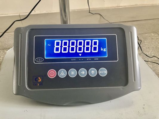 6 - ディジットLCDの表示の電子重量を量る表示器