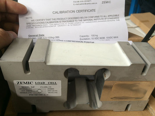 OIMLの承認の電子重量を量る装置50kg-2tのための荷重計の重量を量るZEMIC L6F