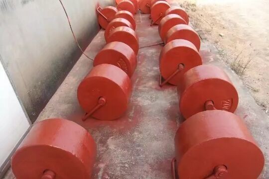 プラットホームの床のスケールのための20kg 25kg 50kg 200kg 500kg 1000kgのスケールの部品の重量を量る鋳鉄