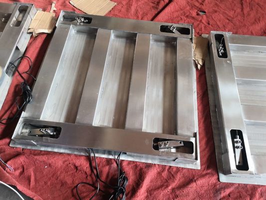 1.5x2mの3T電子ブラシをかけられたステンレス鋼の重量計