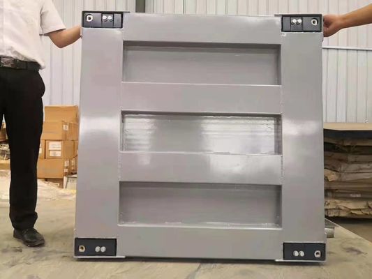 単一の机1.2x1.2m-3t Pitlessデジタルの天秤ばかりの電子プラットホームの床のスケール