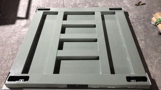単一の机1.2x1.2m-3t Pitlessデジタルの天秤ばかりの電子プラットホームの床のスケール