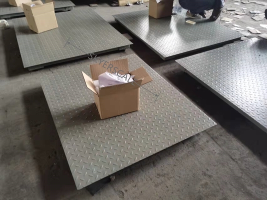 5t頑丈なプラットホームの電子床のスケールOIMLの荷重計