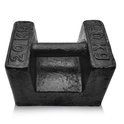 OIMLの標準積み重ね可能な20kgはクレーン ブロックの重量のための鋳鉄の重量を