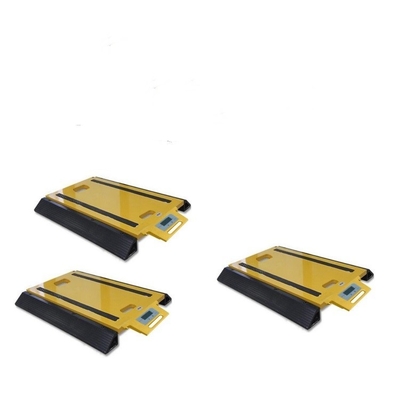 SQB LoadCell 30tの携帯用車軸スケールはパッドの重量を量る